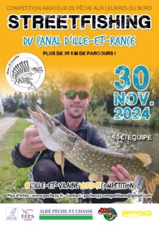 STREET FISHING Canal ILLE et RANCE